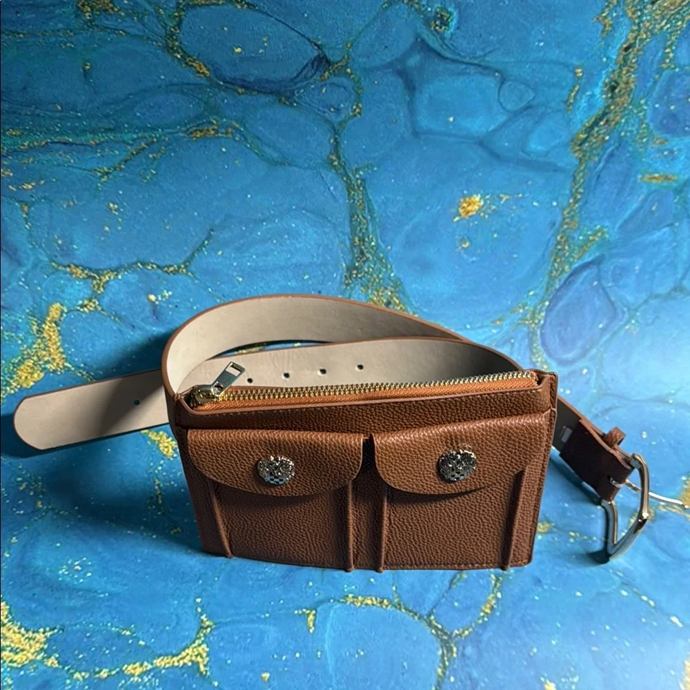 Vince Camuto Brown Belt Bag